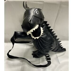 Dolls Kill Current Mood Dark Soul Dragon Backpack, Has Major Wear
